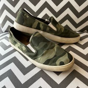 Camo Canvas Sneakers